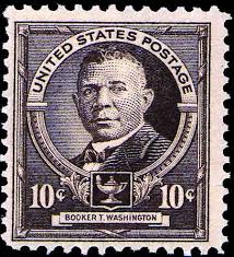 B. T. Washington Postage Stamp