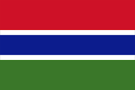 गाम्बियाचा ध्वज